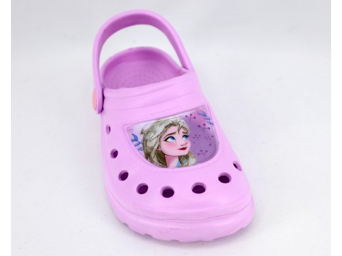 ZUECO ESTILO CROCS FROZEN PARA PLAYA O PISCINA