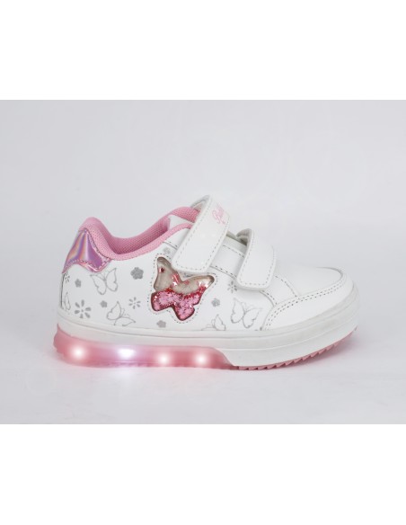 ZAPATILLAS NIÑA MARIPOSAS CON LUZ