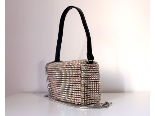 BOLSO DE MANO PARA SALIR CON CRISTALES. SÚPER BRILLO. 2