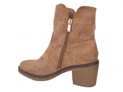 BOTIN ANTELINA ESTILO CAMPERO. TACÓN CUADRADO. 2