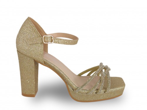 SANDALIA FIESTA CON STRASS 2