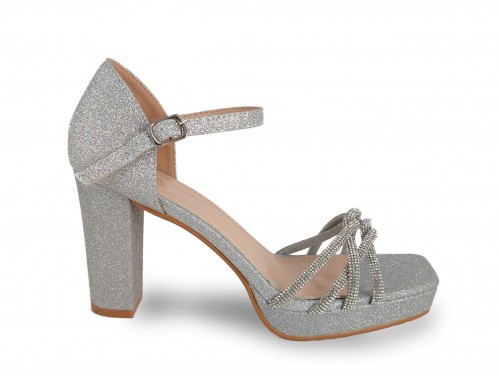 SANDALIA FIESTA CON STRASS 2