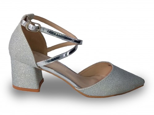 STILETTO PARA FIESTA. TACÓN CUADRADO BAJO. 2