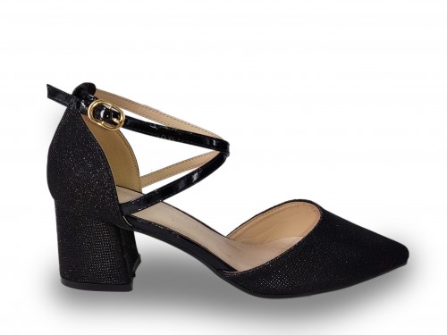 STILETTO PARA FIESTA. TACÓN CUADRADO BAJO. 2