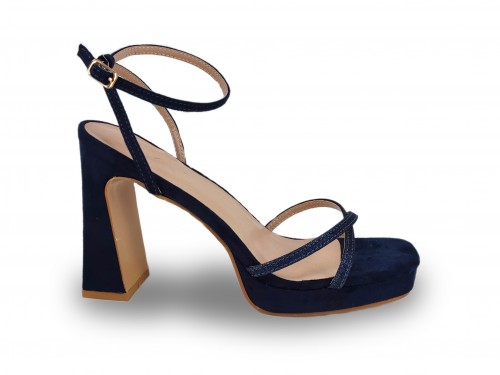 SANDALIA TAC N CUADRADO. BRILLOS Talla 40 Color GOLD