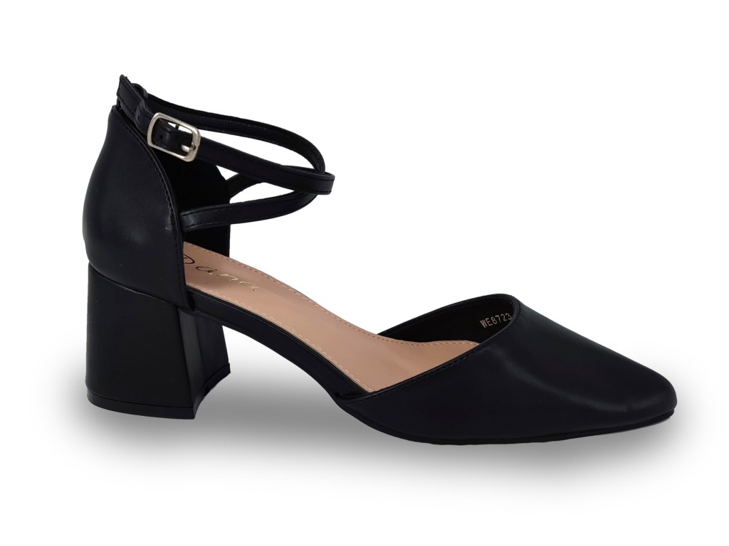 ZAPATO DE SALÓN, PUNTA FINA TACÓN Talla 37 Color BLACK