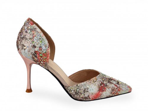 STILETTO PARA FIESTA MULTICOLOR Y BRILLO. 2