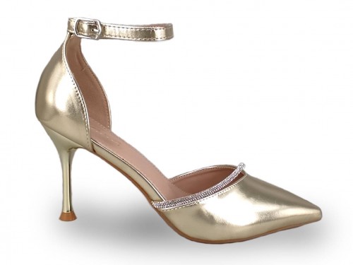 STILETTO PARA FIESTA CON TIRA DE STRASS. 2