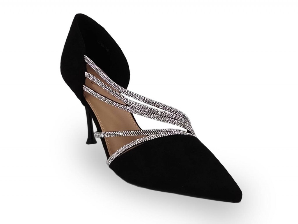 STILETTO FIESTA CON ADORNO STRASS.