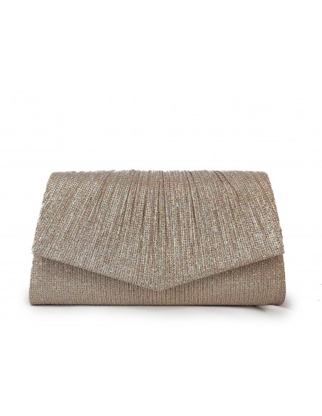 CARTERA DE MANO BRILLO.
