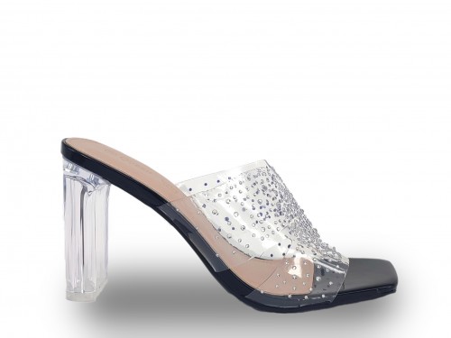 PALA TRANSPARENTE CON STRASS. 2