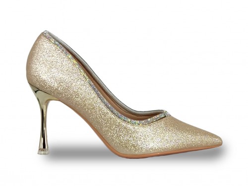 STILETTO CON BRILLOS Y STRASS 2