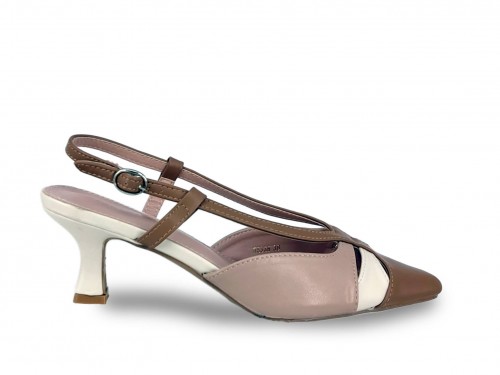 ZAPATO DE SALÓN TRICOLOR. 2