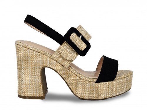 SANDALIA VESTIR CASUAL CON PLATAFORMA. 2