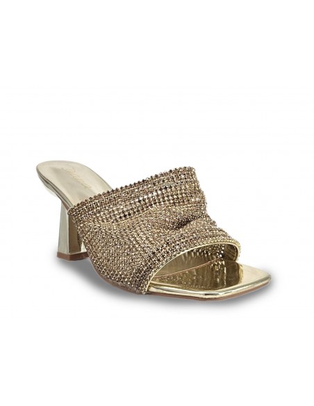 MULE PARA FIESTA CON STRASS.