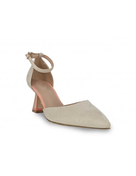 STILETTO VESTIR CON PULSERA AL TOBILLO.
