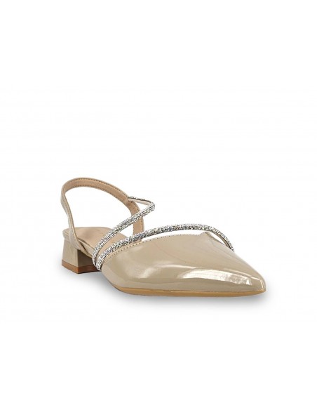 STILETTO FIESTA PLANO CON STRASS.