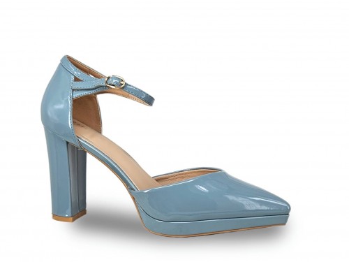 STILETTO ACHAROLADO CON PLATAFORMA. 2