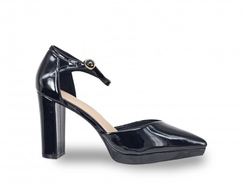 STILETTO ACHAROLADO CON PLATAFORMA. 2