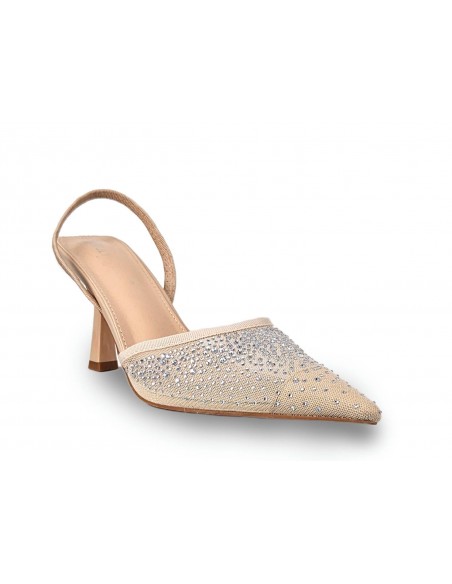 STILETTO TRANSPARENCIAS Y STRASS.