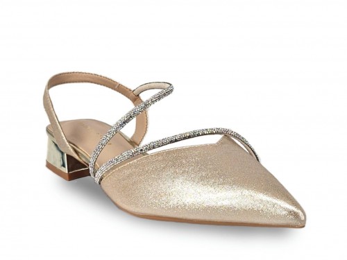 ZAPATO DE FIESTA, TACÓN BAJO.