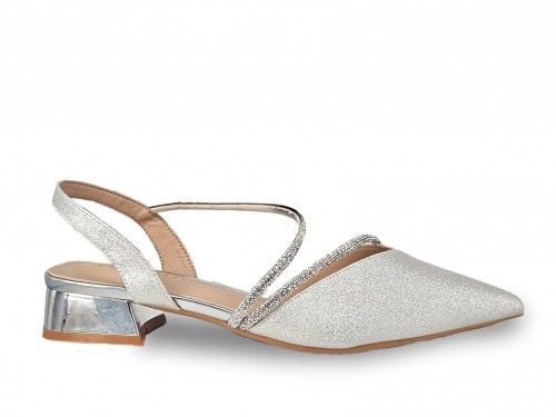 ZAPATO DE FIESTA, TACÓN BAJO. 2