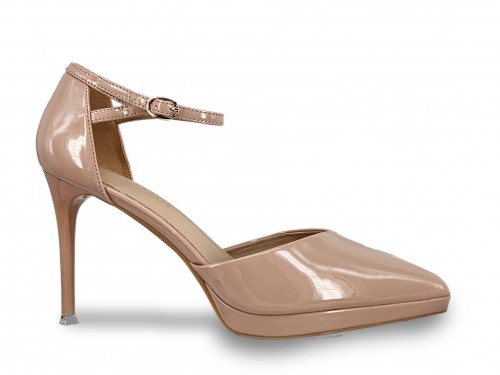 ZAPATO SALÓN ACHAROLADO. TACÓN FINO 2