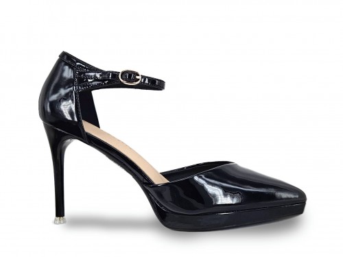 ZAPATO SALÓN ACHAROLADO. TACÓN FINO 2