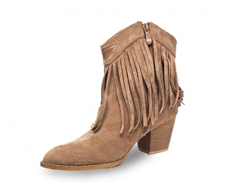 BOTÍN CAMPERO CON FLECOS. 2