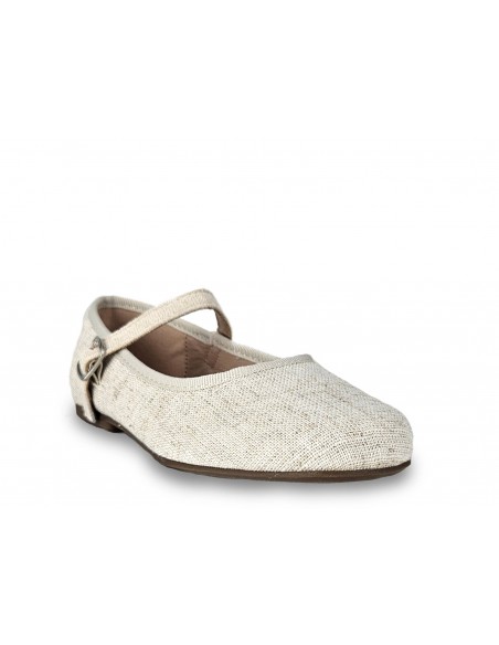 MERCEDITAS NIÑA TELA TIPO YUTE. MERCEDITAS NIÑA TELA TIPO YUTE.