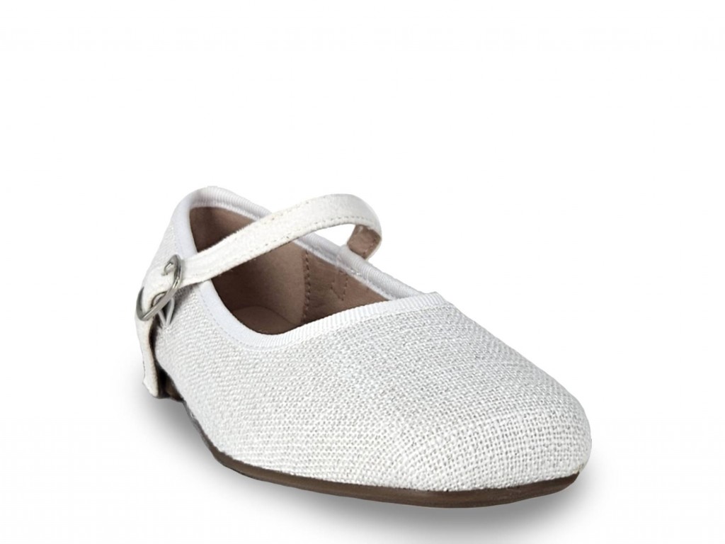 MERCEDITAS NIÑA TELA TIPO YUTE.