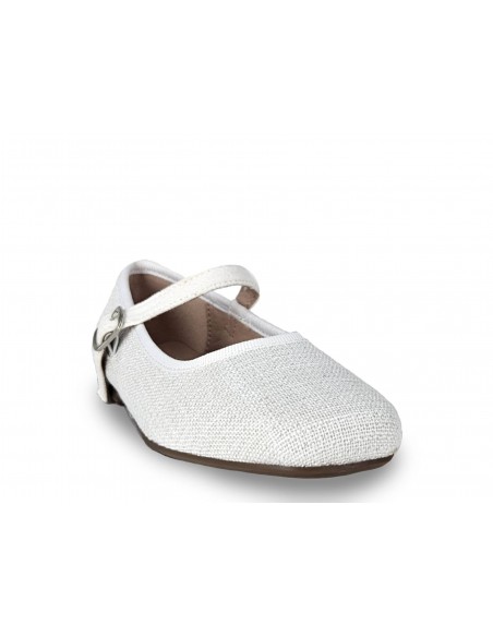 MERCEDITAS NIÑA TELA TIPO YUTE.