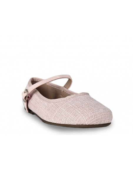 MERCEDITAS NIÑA TELA TIPO YUTE.